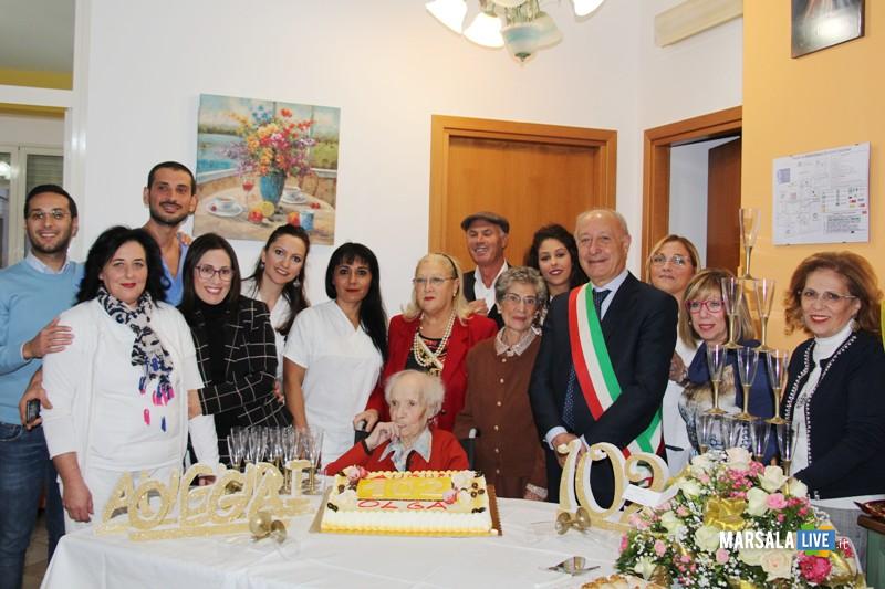 Marsala, nonna Olga ha compiuto 102 anni: è completamente lucida e loquace - Marsala Live