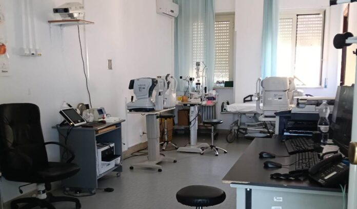 Ambulatorio oculistica ASP Trapani con nuove attrezzature