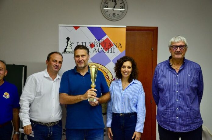premiazione del primo torneo siciliano 960 alla Lilybetana Scacchi di Marsala