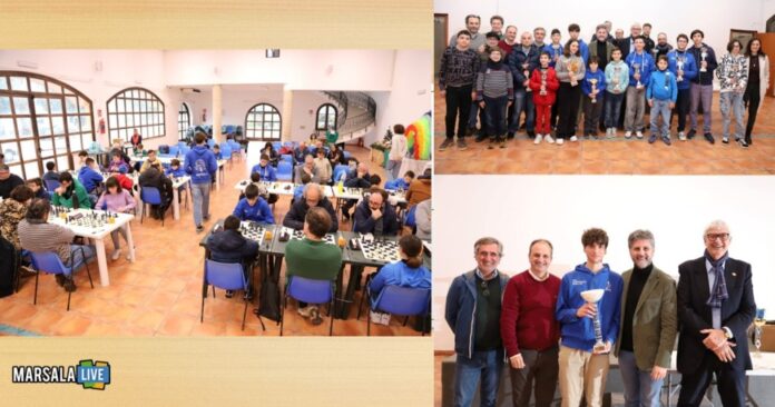 Campionato provinciale di scacchi a Petrosino, premiazione finale