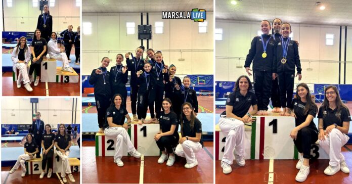 Marsala Gym Lab festeggia le medaglie conquistate al Campionato Individuale Silver di Spadafora