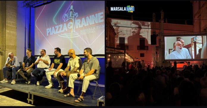 Pubblico e ospiti durante la terza giornata di Piazza Ranne a Marsala